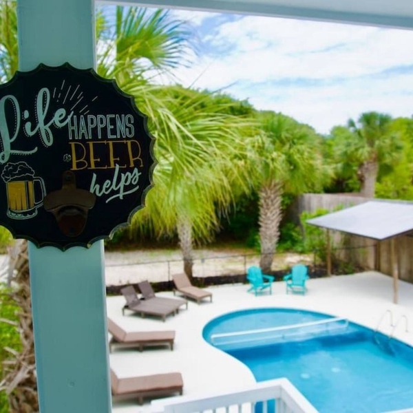 Amazing Beach House Duplex w/Private Pool & Nearby Beach