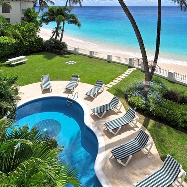 Amazing Beachfront Condo With Pool On Tranquil Worthing Beach - Leith Court #12