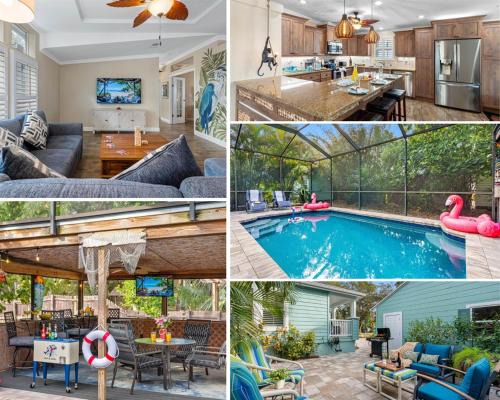 Amazing Heated & Screen Pool w Stunning Design!