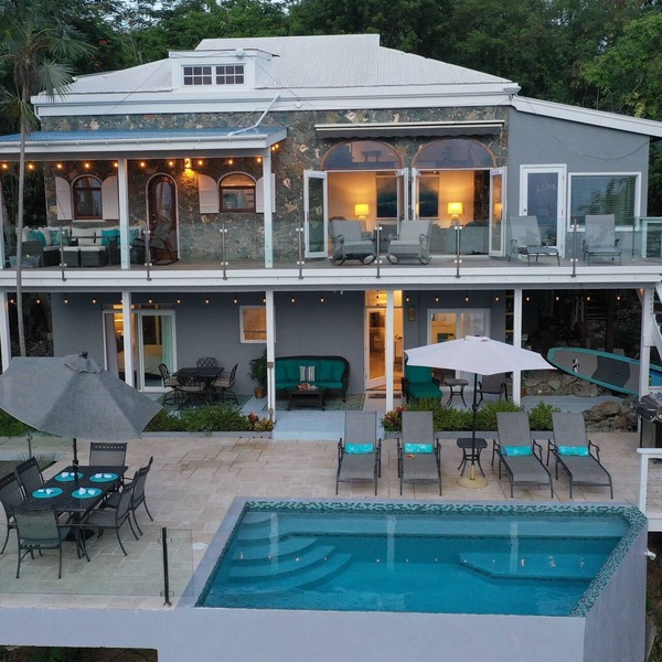 Amazing views,6 bdrm, private pool-Cruz Bay - Whole house generator