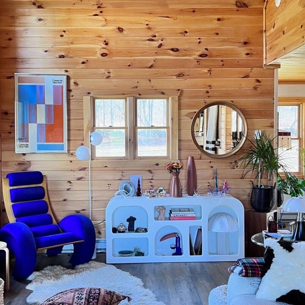 An Eclectic Private Cabin on Ten Wooded Acres