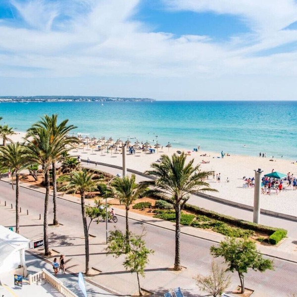 Apartamento primera Linea de playa Lujo