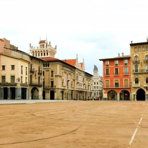 Apartaments Vicus 2 with views of the Plaza Mayor de Vic