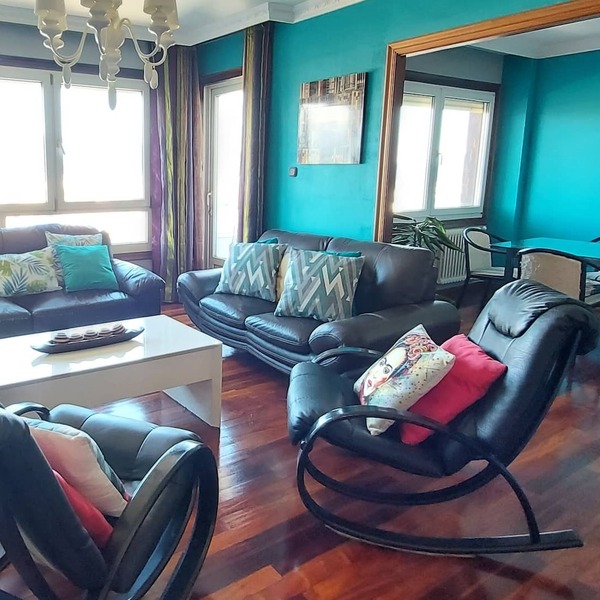 Apartment with panoramic views of Pontevedra and its estuary