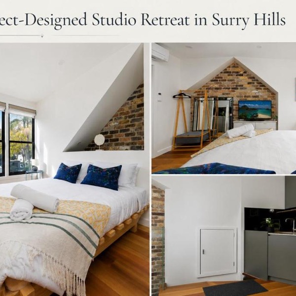 Architect-Designed Studio Retreat in Surry Hills