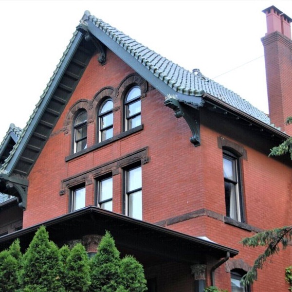 Architect's Brownstone Mansion 6B6B, Porch, Garden