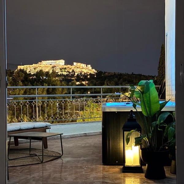 Artful Parthenon View