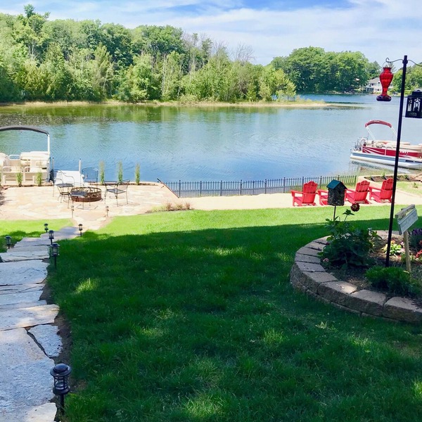 Authentic Log Cabin on Beautiful Silver Lake in Traverse City MI. Pet Friendly!