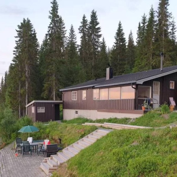Authentic Norwegian Cabin with Stunning Lake Views - Cottage with Fishing