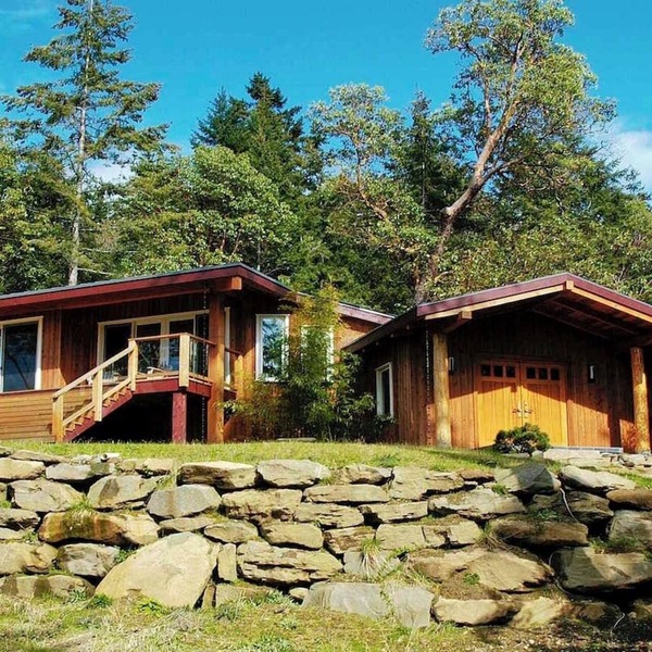 Bamboo Grove: Spectacular Ocean View Custom West Coast Timberframe Home.