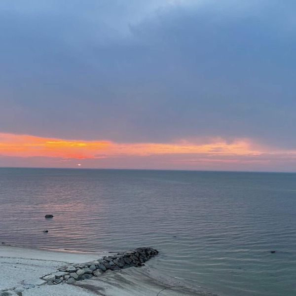 Bay views and Private beach