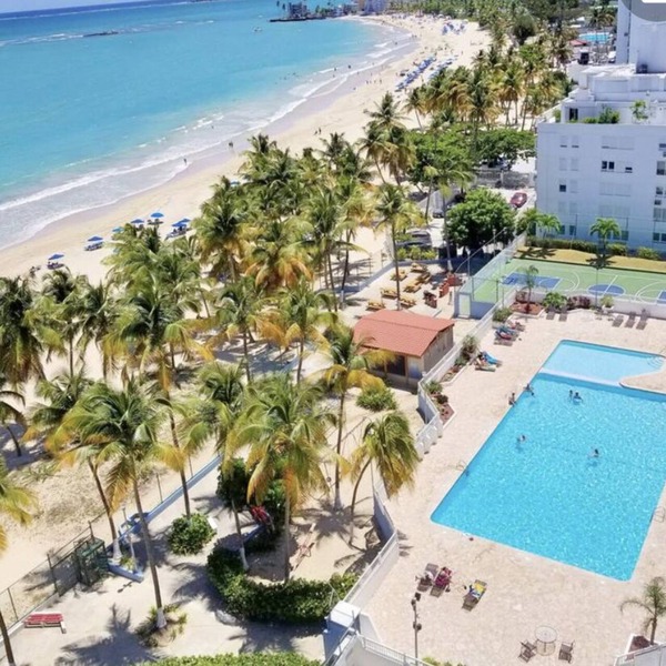 BEACH FRONT CONDO 1 BEDROOM APT IN ISLA VERDE.UPSCALE 5 STAR .NEW LISTING