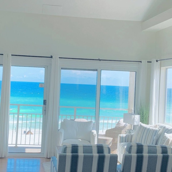 Beach Front Panoramic Gulf Views - Top Floor Corner, Sunsets- 317A Crystal Sands