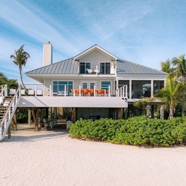 Beachfront 3-Bedroom Oasis on North Captiva Island