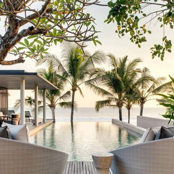 Beachfront 6BR Private Pool Villa in Soori Bali with private Butler