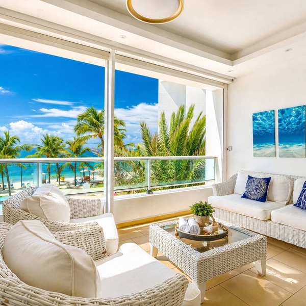 Beachfront | AmazingView| Fast WiFi| Pool| Parking