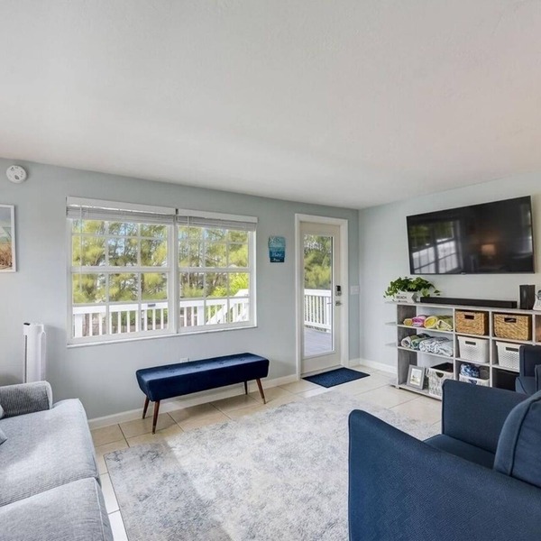 Beachfront Balcony, Cozy Escape