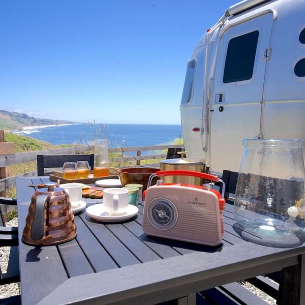 Beachfront California Coast Airstream - Dreamy