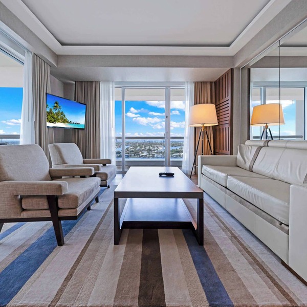 Beachfront Condo with Spacious Balcony