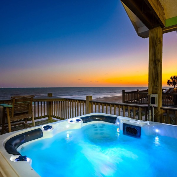 Beachfront | Game Room, Hot Tub & Ocean Views
