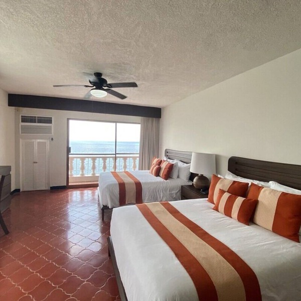 Beachfront Getaway with Panoramic Views | Outdoor Pools, Near Malecon Boardwalk
