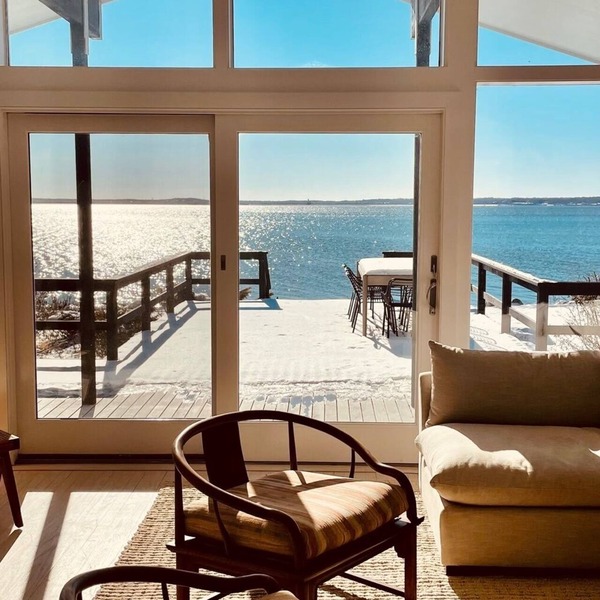 Beachfront Heated Pool Hot Tub Orient Village Modern Dream Home