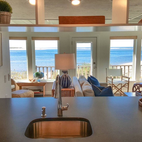 Beachfront home with private yard and Unbeatable Bay and Ocean views!
