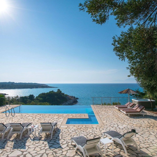 Beachfront Villa Seasun - Luxury Villa by the Sea in Corfu, Greece