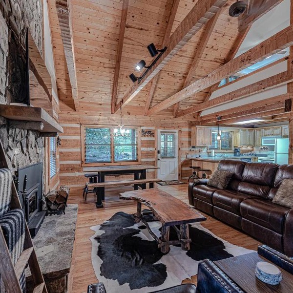 Bear Pause Cabin 3 BR/3BA Amazing view of the Lake