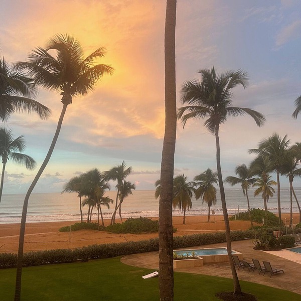 Beautiful beachfront villa at the Wyndham Grand R Mar Rainforest Beach Resort