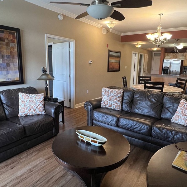Beautiful First Floor 2 Bed 2 Bath Riverfront Condo…Sleeps 6 People!