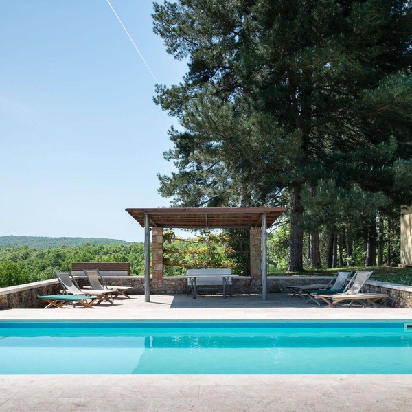 Beautiful private villa for 22 guests with private pool, A/C, WIFI, TV, patio and panoramic view
