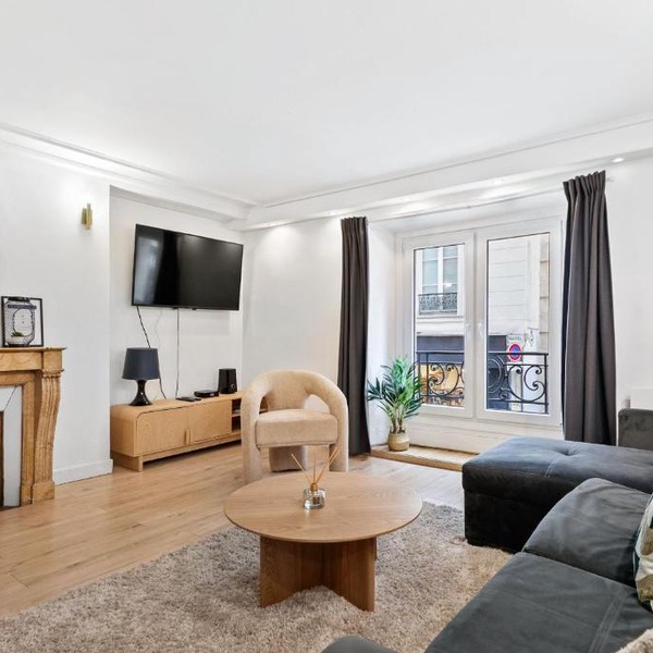 Beautiful Spacious Apartment 3BR 8P near street Montorgueil