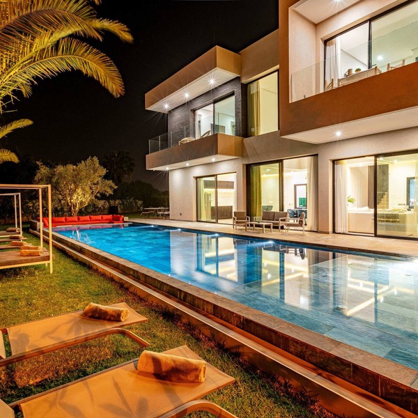 Beautiful villa with swimming pool at Argan Golf Resort