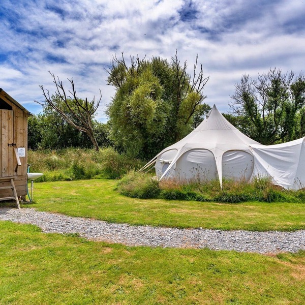 Bell Tent in Devon near Stunning Beaches