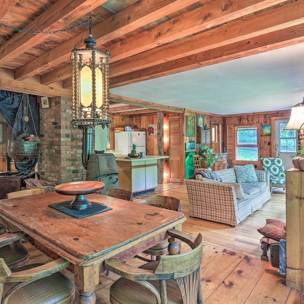 Berkshire Riverfront Ski Cabin: Close to Hiking!