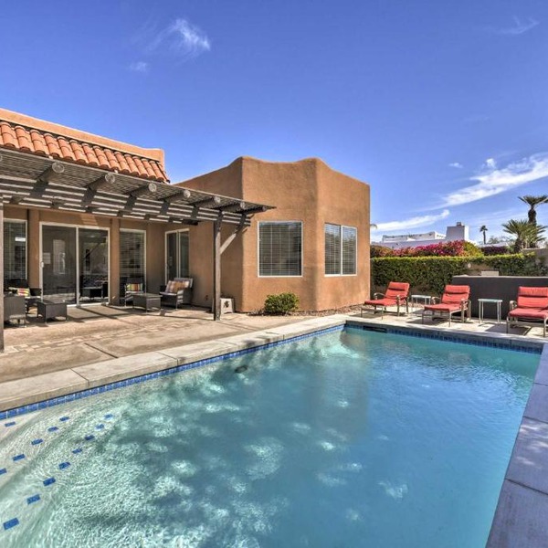 Bermuda Dunes Home w/Private Pool, Patio & Grill!