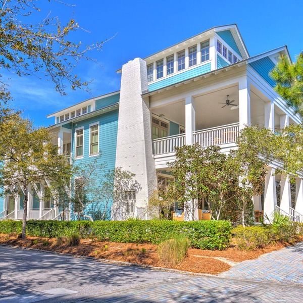 Best Home, Front Porch & Location in Watercolor!