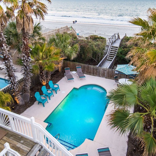 Best ocean views on the beach! private heated pool. Unobstructed ocean views