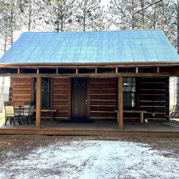 {Big Timbers} Cabin next to North Entrance to Itasca State park