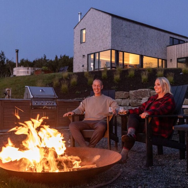 Birch - Luxury Oceanview Cottage with Hot Tub & Private Beach Access near Cabot Trail