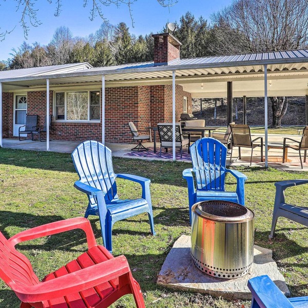 Blue Ridge Mountain Escape w/ Hot Tub, Grill!