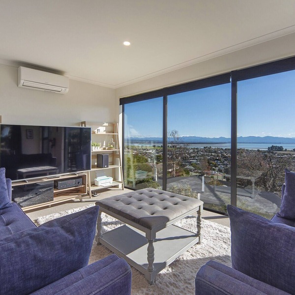 Blue Water Views - Modern, Sun-filled & Offers Fantastic Views over Tasman Bay.