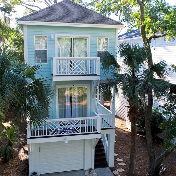Bonito Bungalow-Golf Cart Included-Best Location-Close to BEACH & MARINA🏝☀️🌊