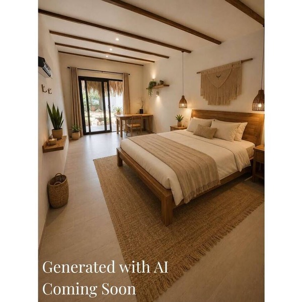 Boutique Studio | King Bed & Pool | Unit 1 | Aluna