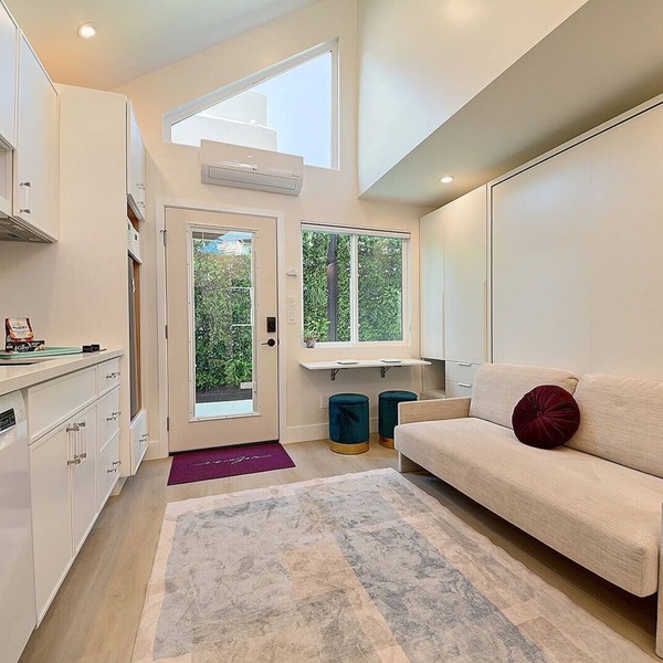 Brand new lux micro studio in serene Alamitos Heights!