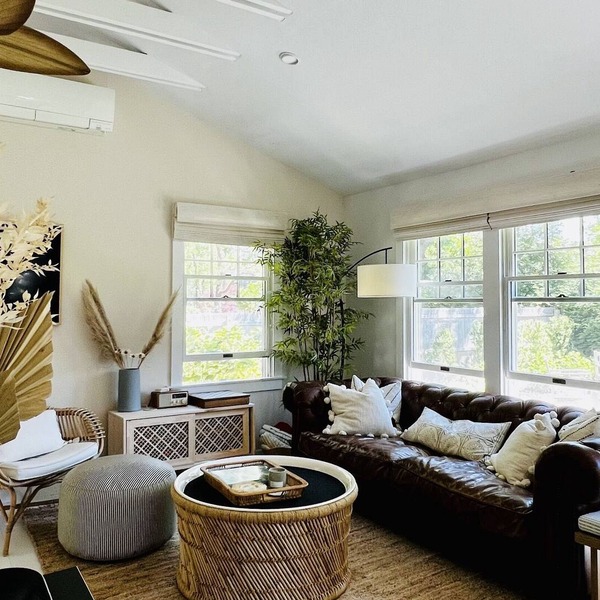Bright Modern Boho Beach Cottage, Heated Pool Access, EV Charging hook up