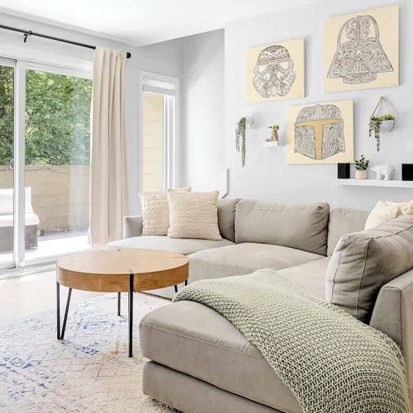 Bright & Modern | King Suite | Creekside Trail
