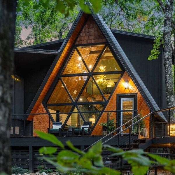Brookhaven Bliss | A-Frame Retreat + Hot Tub/Sauna