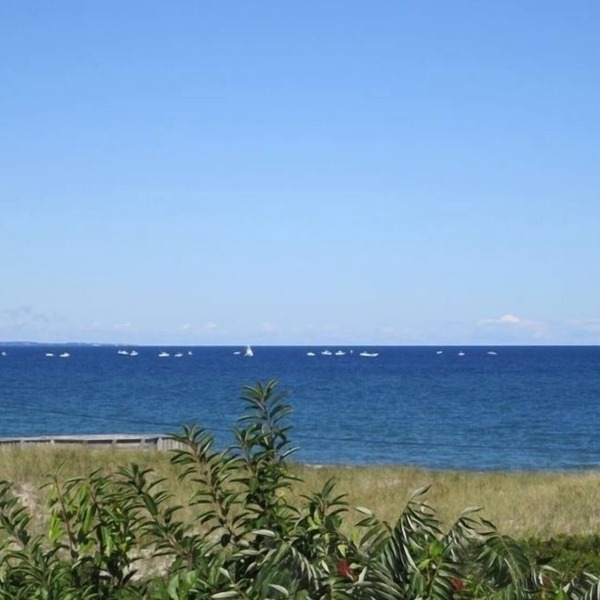 Cape Cod Dune Cottage Spectacular Ocean Views, over the dune to a private beach